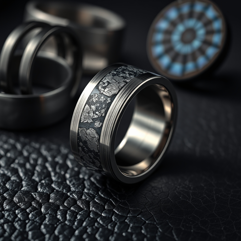Celestial Elegance: How Meteorite and Titanium Are Redefining Modern Jewelry