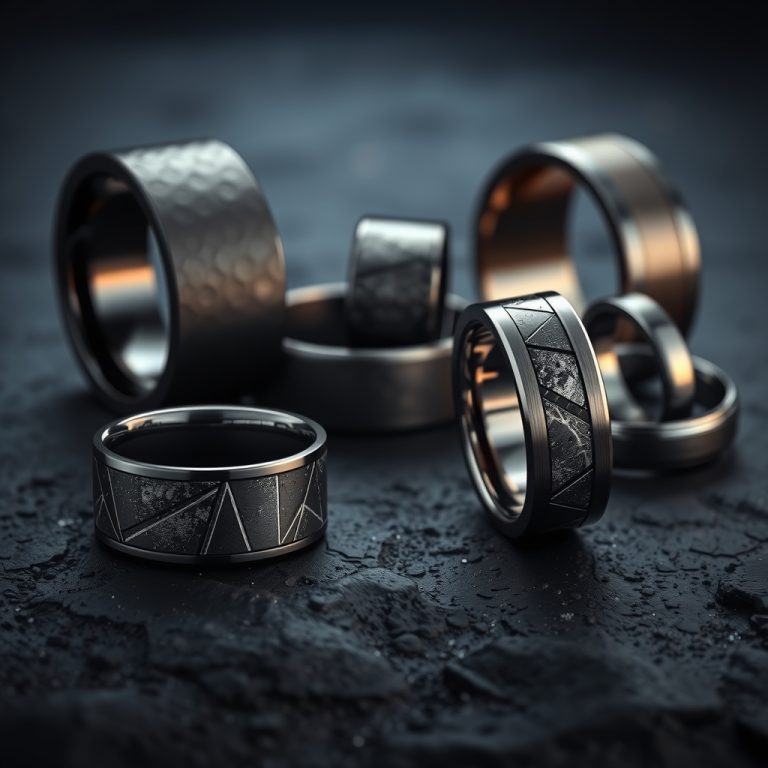 Celestial Metals: The Enduring Charm of Meteorite and Titanium in Bespoke Jewelry