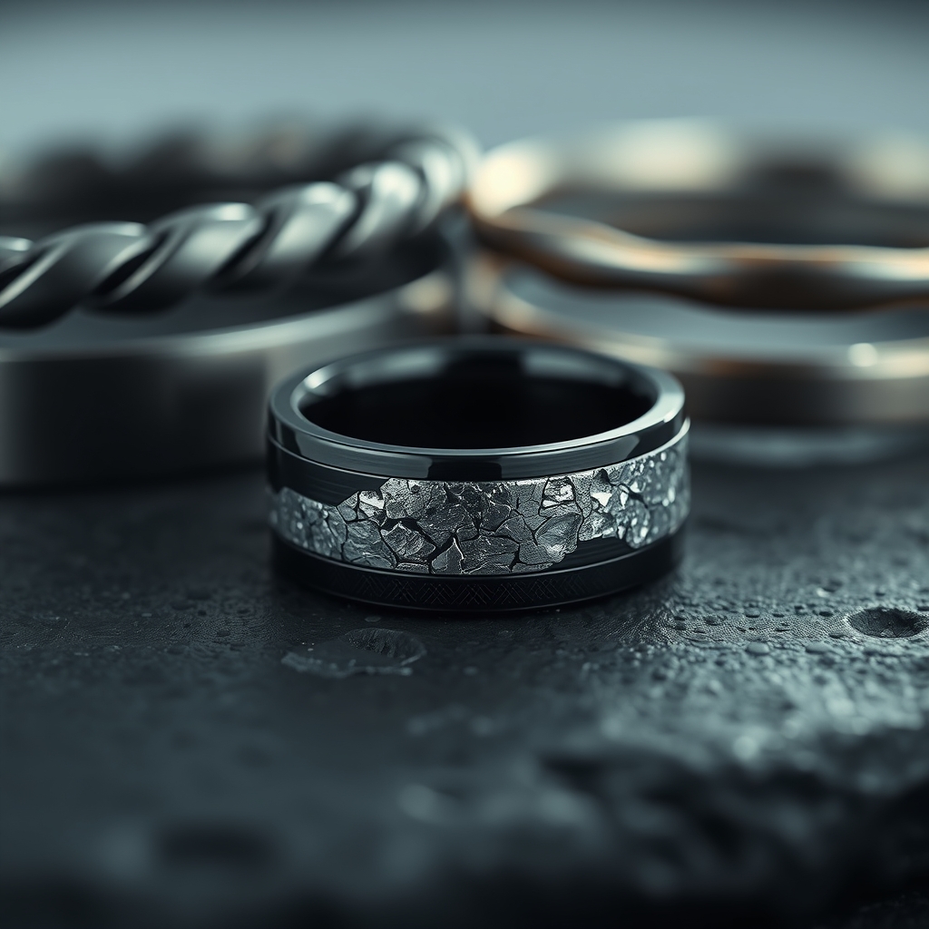 Forged in Fire and Space: The Rise of Meteorite and Titanium Masterpieces in Modern Jewelry