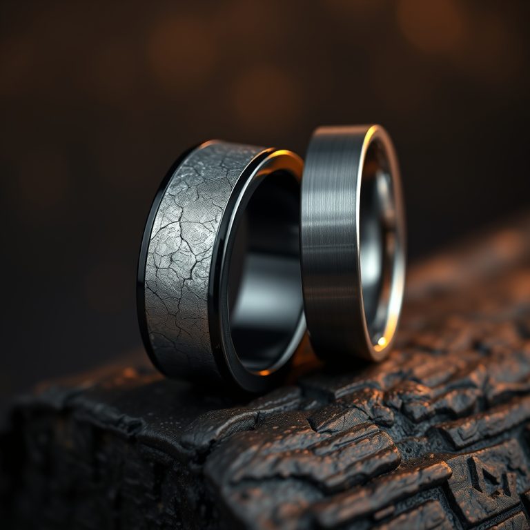 From the Cosmos to Your Finger: The Unmatched Brilliance of Meteorite and Titanium Jewelry