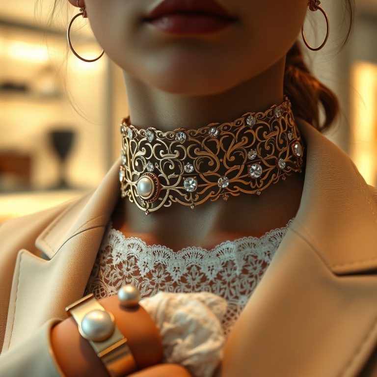 Statement Chokers and Smart Jewelry: The Intersection of Bold Style and Cutting-Edge Technology