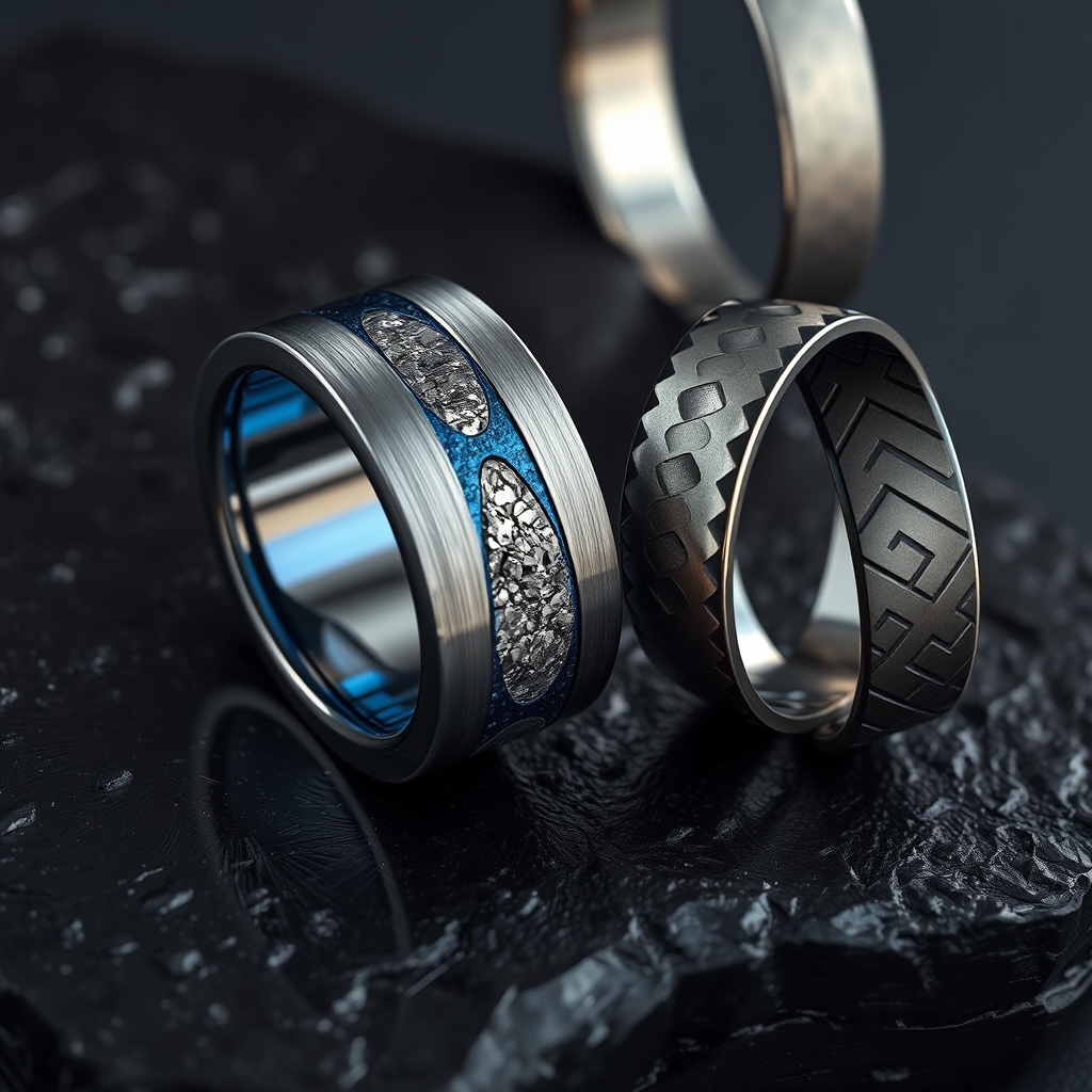 Stellar Statements: The Bold Evolution of Titanium and Meteorite Jewelry in Contemporary Design