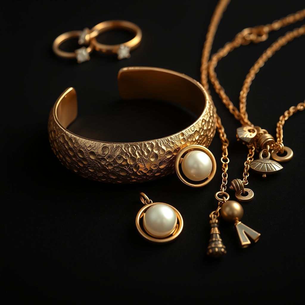 The Alchemy of Modern Jewelry: How Textured Gold, Pearl Core, and Vintage Aesthetics Are Crafting a New Era of Luxury