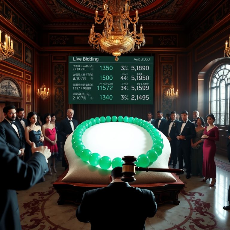 The Jade Enigma: How Imperial Jadeite Auctions Rewrite the Rules of Luxury Collecting