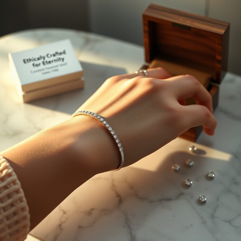 Delicate Eternity Bands and Tennis Bracelets: The Subtle Symphony of Ethical Luxury and Timeless Grace
