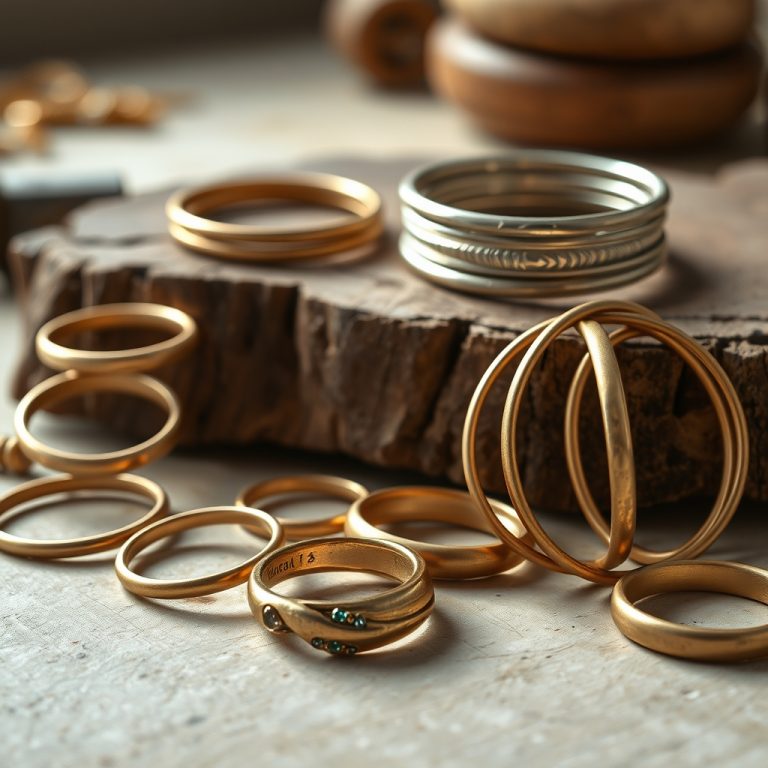 The Art of Subtle Rebellion: How Minimalist Bands, Upcycled Brass, and Personalized Jewelry Are Redefining Modern Luxury