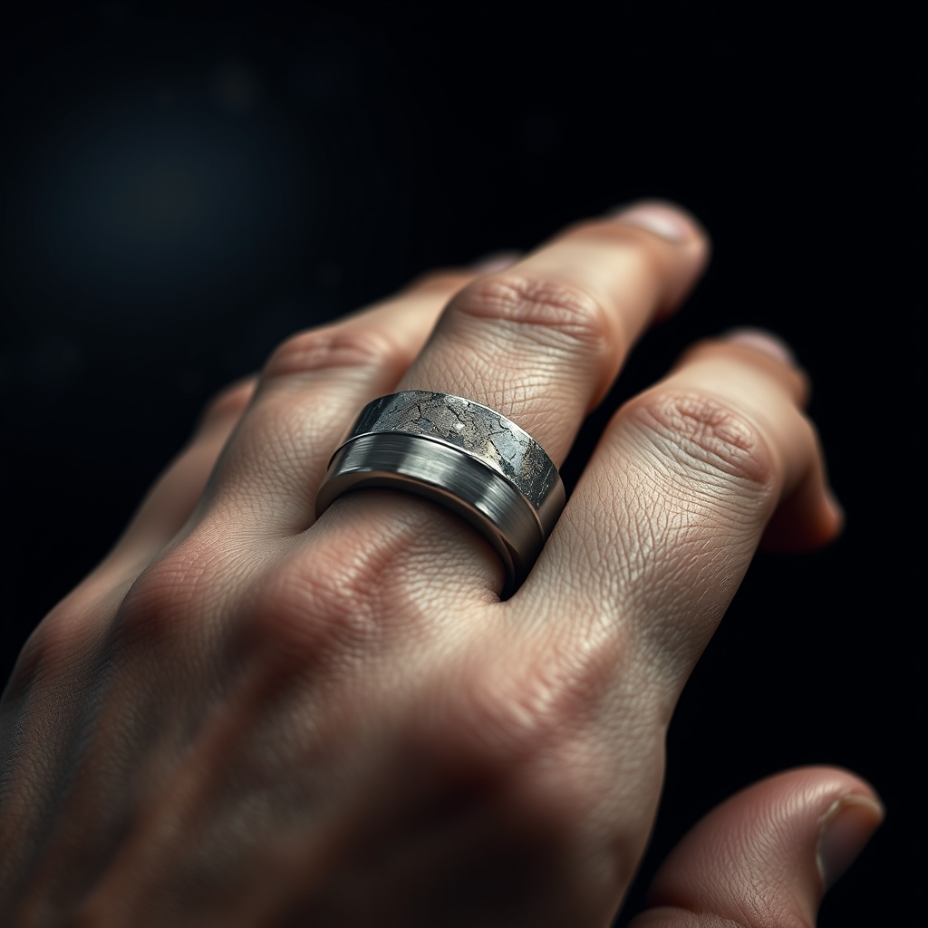 The Future of Men’s Jewelry: How Titanium and Meteorite Are Redefining Strength and Style