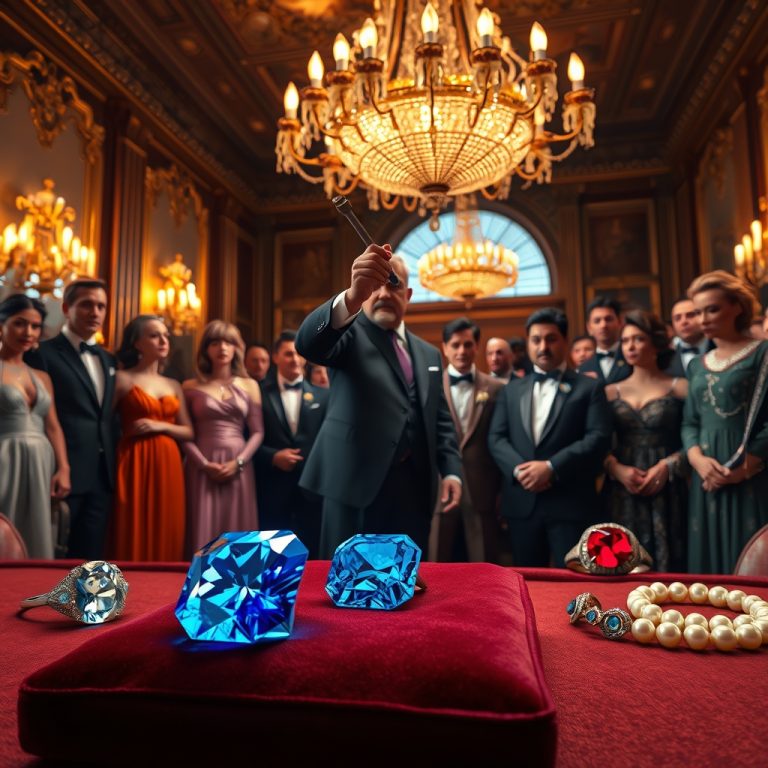 The Gilded Mirage: How Rare Colored Diamonds and Prestigious Private Collections Shape the Illusion of Eternity