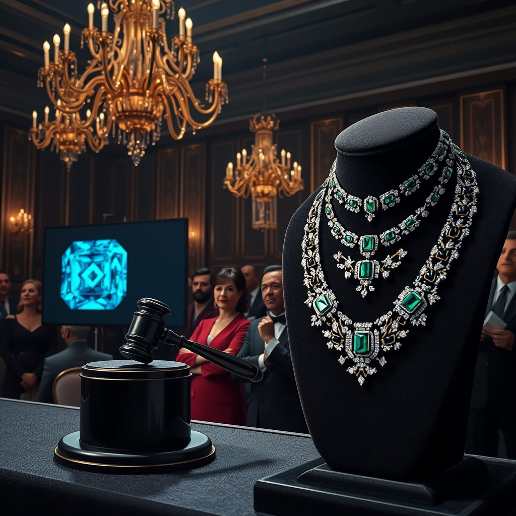 The Gilded Spectrum: How Rare Colored Diamonds and Art Deco Masterpieces Command the Auction Stage