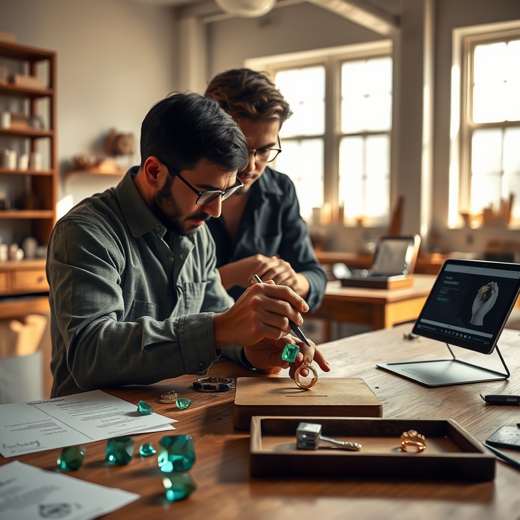 The Intimate Dialogue of Design: How Direct Collaboration with Artisans Elevates Your Bespoke Jewelry Experience