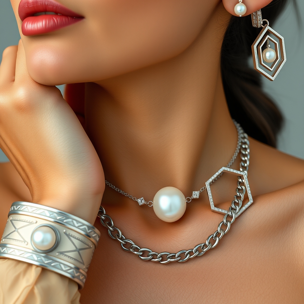 The Luminous Interplay of Silver Revival and Pearl Core: Crafting a New Era of Soft Power in Jewelry