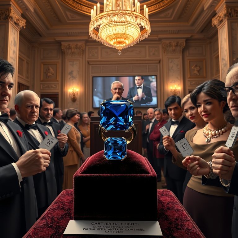 The Opulent Odyssey: How Rare Sapphire Hammer Prices and Collectible Designer Archives Shape the Future of Fine Jewelry