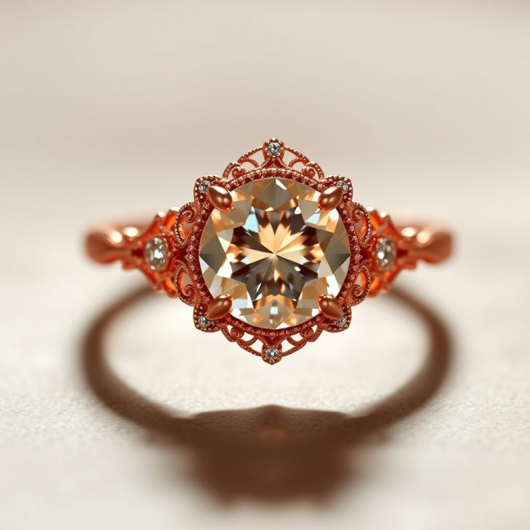 Vintage Illusion Settings and Colored Diamond Rings: A Modern Twist on Timeless Romance