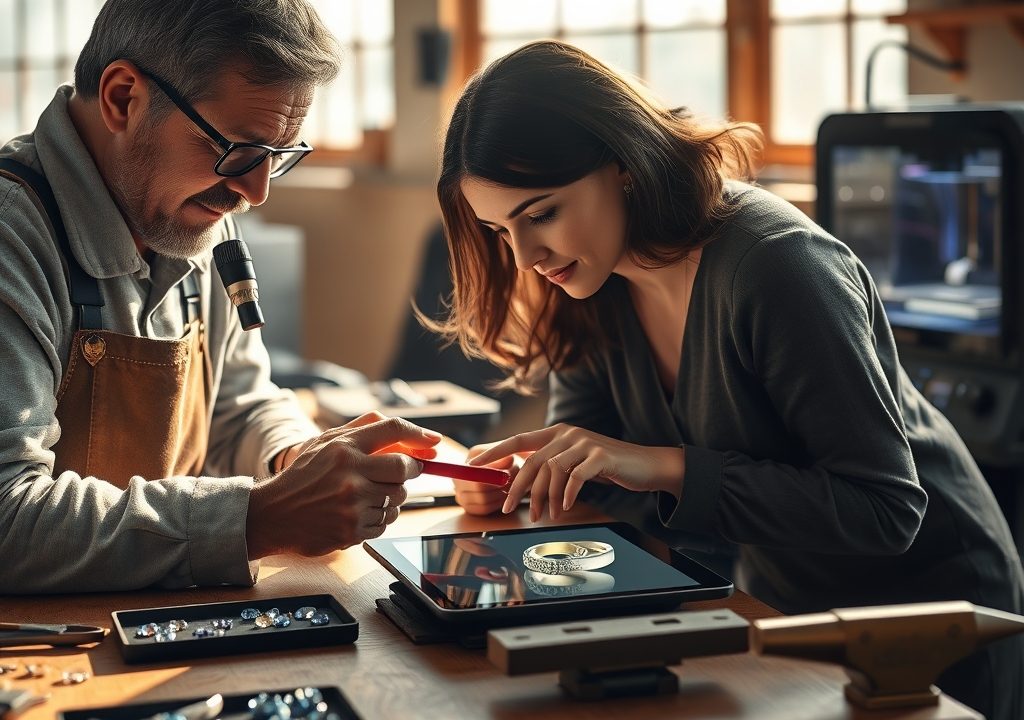 The Alchemy of Personal Connection: How Direct Artist Collaboration and Interactive Prototyping Are Redefining Bespoke Jewelry