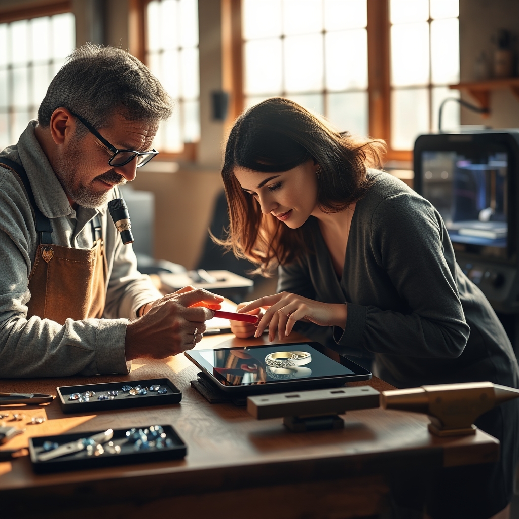 The Alchemy of Personal Connection: How Direct Artist Collaboration and Interactive Prototyping Are Redefining Bespoke Jewelry