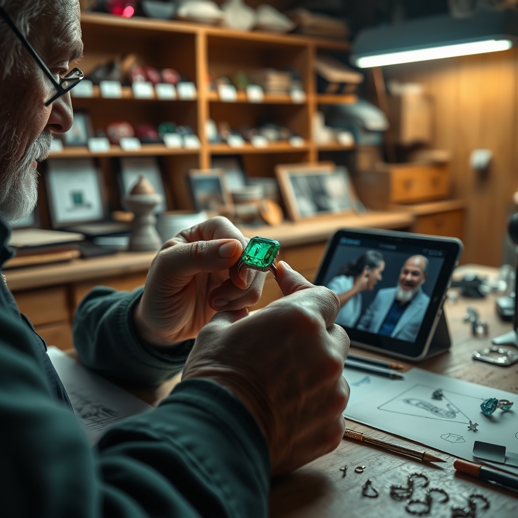 The Art of Intentional Creation: How Strategic Gemstone Selection and Direct Artisan Collaboration Shape Bespoke Jewelry Legacies