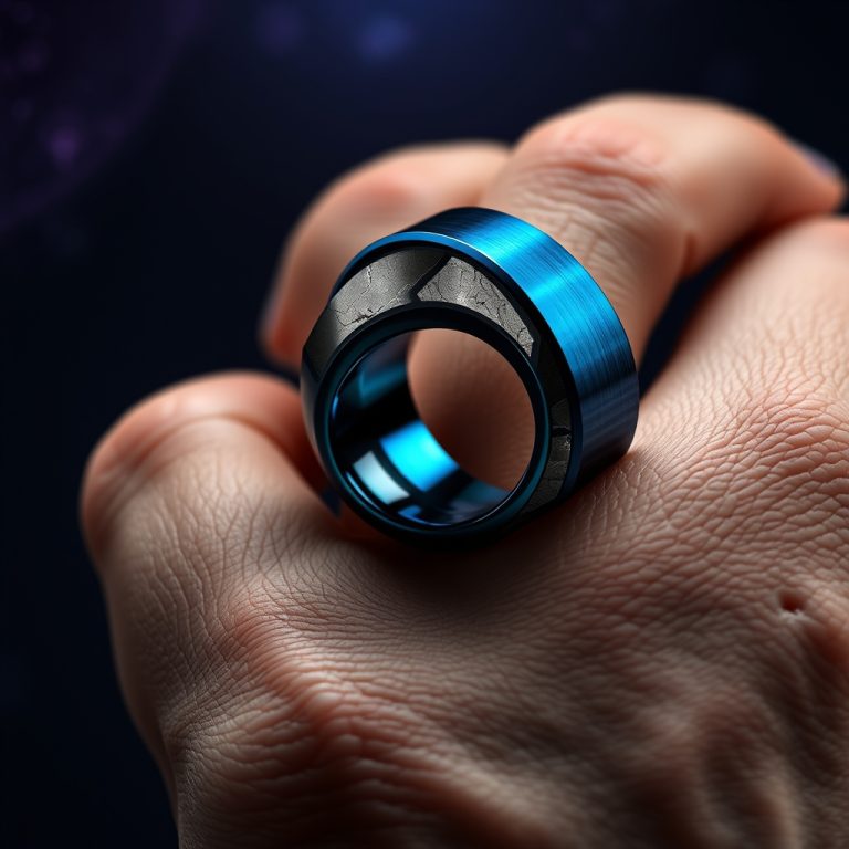 The Celestial Forge: How Muonionalusta Meteorite and Anodized Titanium Are Crafting Jewelry Beyond Time