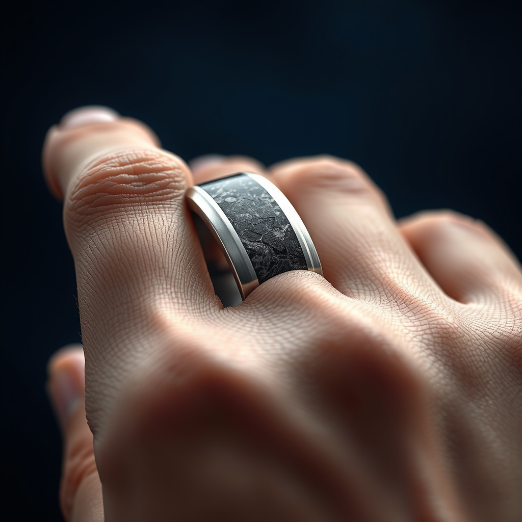 The Celestial Touch: How Aerospace-Grade Titanium and Muonionalusta Meteorite Are Crafting Jewelry with Otherworldly Precision