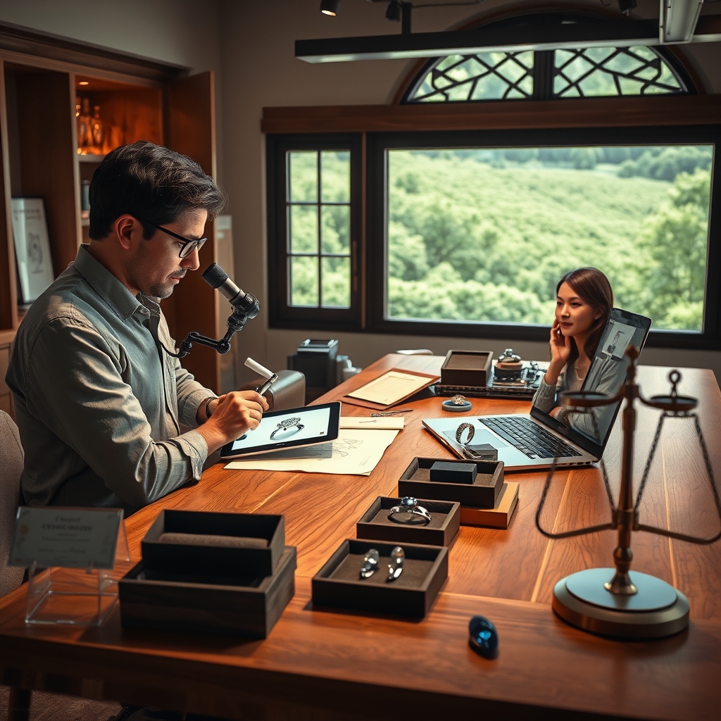 The Hidden Dialogue: How Virtual Jewelry Consultations and Ethical Gemstone Sourcing Shape a Tailored Luxury Experience