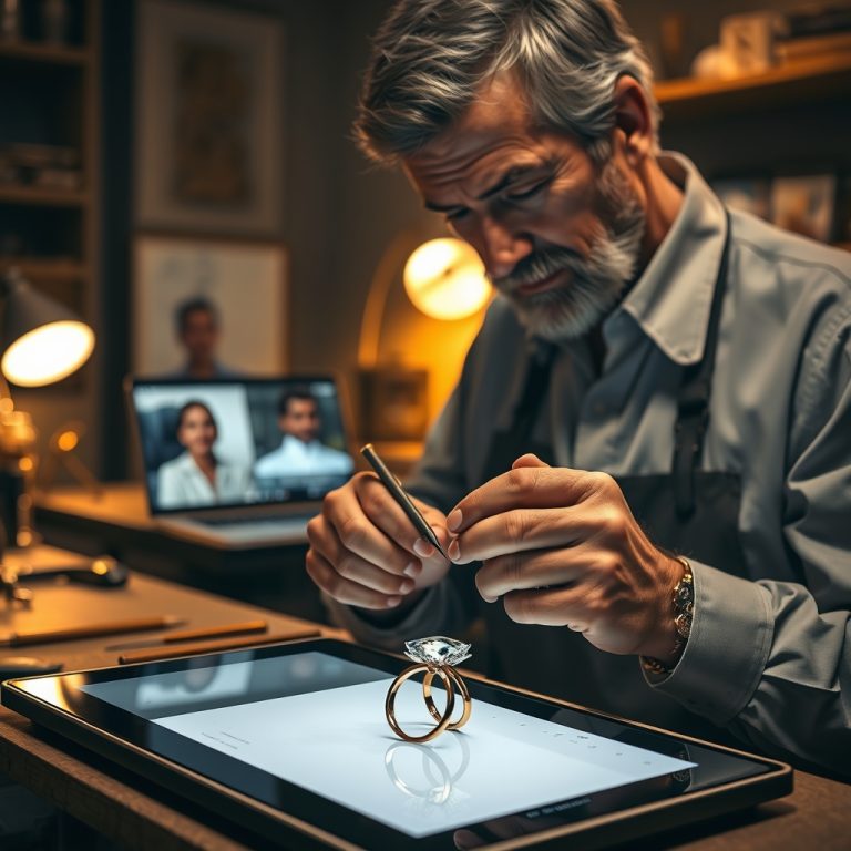 The Intimate Craft: How Virtual Consultations and Artisan Partnerships Are Redefining the Bespoke Jewelry Journey