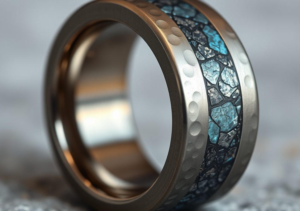 Celestial Craftsmanship: The Timeless Elegance of Titanium and Meteorite Jewelry