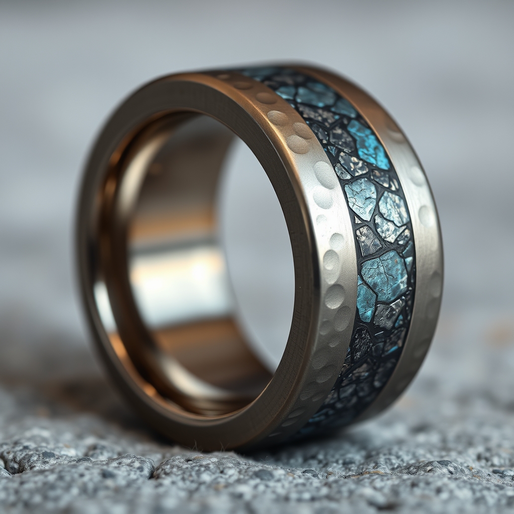 Celestial Craftsmanship: The Timeless Elegance of Titanium and Meteorite Jewelry