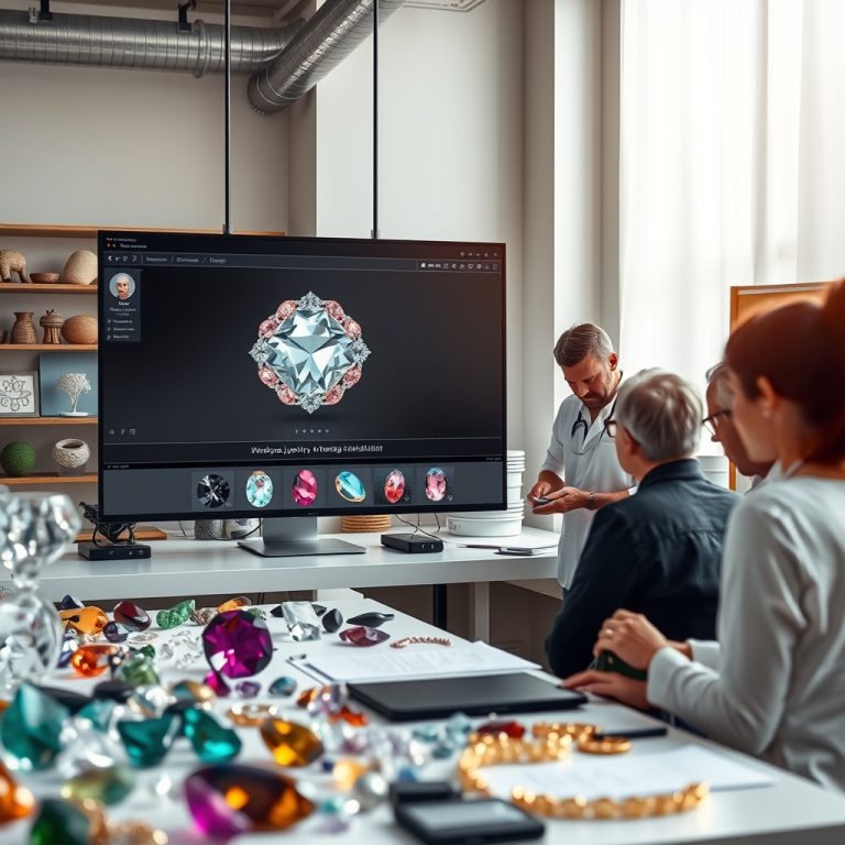 Crafting Timeless Elegance: The Seamless Fusion of Virtual Consultations and Ethical Sourcing in Custom Jewelry Design